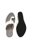 Galaxy Inspired Kolhapuri Inspired Wedges