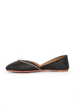 Black Chandini Braided Juttis
