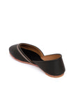 Black Chandini Braided Juttis