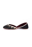 Dusky Grey Contrast Velvet Jutti