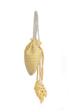 Sunshine Chikankari Yellow Georgette Potli