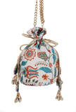 Camellia Chintz Floral Potli
