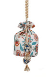 Camellia Chintz Floral Potli