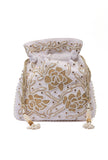 Off White Royal Moti Potli