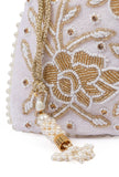 Off White Royal Moti Potli