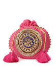 Soft Pink Gotapatti Potli