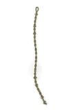 Sleek Sea Green with Beads Anklet