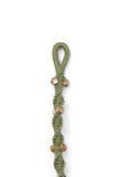 Sleek Sea Green with Beads Anklet