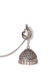 Zuri Afghani Tribal Jhumka Chain Earrings