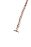 Kisha Twisted Gold Chain Brass Necklace