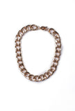 Layla Twisted Gold Chain Brass Necklace