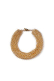 Multi Layered Rose Gold Chain Necklace