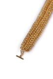 Multi Layered Rose Gold Chain Necklace