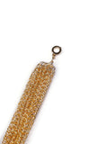 Multi Layered Rose Gold Chain Necklace