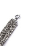 Multi Layered Silver Chain Necklace