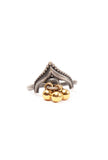Set of 4: Alasa Silver Brass Toering