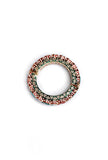 Green & Red Pearl Kundan Bangle