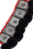 Black Pom Pom Handcrafted Tribal Necklace
