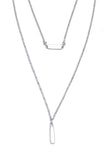 Grace Silver Layered Chain