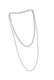 Alice Silver Layered Chain