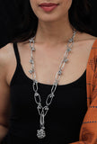 Sarah Chain Silver Necklace