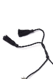 Naghma Black Tribal Ghungroo Necklace