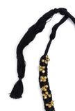 Black Golden Temple Tribal Pendant