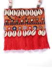 Tangerine Orange Thread Kutch Choker