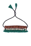 Emerald Green Thread Kutch Choker
