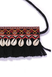 Kaya Black Thread Cowry Shell Kutch Choker