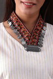 Swara Kutch V Neck Necklace