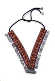 Swara Kutch V Neck Necklace