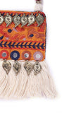 Orange Kutch Tasseled Pendant