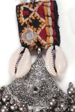 Swastika Silver Kutch Earrings