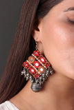 Merry Red Kutch Earrings