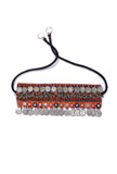 Red and Orange Kutch Choker