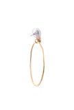 Big Loop Brass Earrings