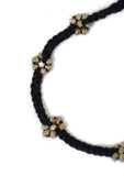 Boho Style Black Thread Tribal Anklet