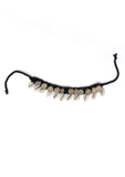 Tribal Black Cowrie Shell Anklet for Women