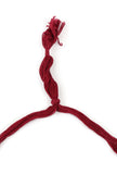 Red Thread & German Silver Tribal Choker With Ghunghroos