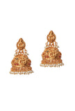 Temple Treasure Matte Jhumkas