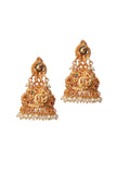 Temple Treasure Matte Jhumkas