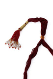 Divine Laxmi Devi Pearl Moti Latkan Set With High Gold Finish
