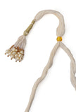 South Indian Laxmi Devi Pearl Necklace Ensemble