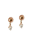 South Indian Laxmi Devi Pearl Necklace Ensemble