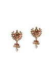 Handcrafted Antique Kemp Choker And Chand Jhumka Set