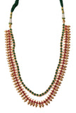 Double Long Linear Kemp Jewellery Set