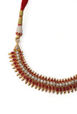 Elegant Antique Necklace And Stud Earrings