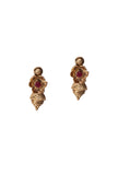 Antique Gold Finish Semi-Tribal Kemp Necklace Set
