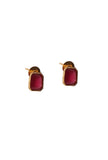 Simple Sufi Style Choker Set With Antique Gold Finish